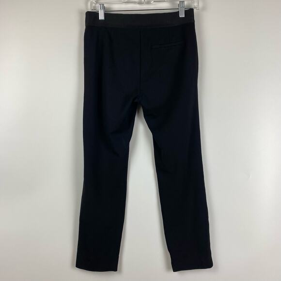 Everlane The Side-Zip Pant Stretch Cotton Black Womens Size 2 - Picture 8 of 10